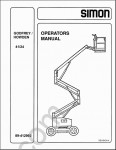 Simon ForkLift parts, services, operators manuals, PDF