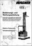 Wagner spare parts catalog for forklift Wagner, PDF