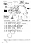 Atlas Excavators (TEREX) spare parts catalog, parts manual, parts book for Atlas Excavators (TEREX) Wheeled Excavator, Atlas Tracked Excavator, Atlas Road / Rail Excavator