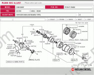 Nissan Diesel UD-SMART spare parts catalog, presented spare parts for all models trucks & buses Nissan Diesel UD