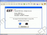 Perkins EST 2010B dealer diagnostic tool Perkins EST 2009B, diagnostic software Perkins engines