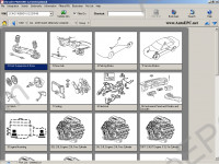 Chrysler International PAIS III 2008 Proquest Automotive, spare parts and accessories catalog, sales codes, the prices in the program, 1984-2009