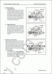 Komatsu ForkLift Truck FG/FD 10-35 service manual, workshop literature, circuit diagrams for Komatsu Forklift Trucks FG/FD 10-35