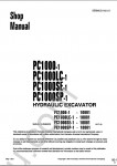 Komatsu Hydraulic Excavator PC1000-1 Service Manual for Komatsu Hydraulic Excavator PC1000-1, PC1000LC-1, PC1000SE-1, PC1000SP-1, serial 10001 and up