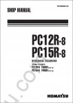 Komatsu Hydraulic Excavator PC12R-8, PC15R-8 Service manual for Komatsu Excavator PC12R-8, PC15R-8, maintenance, specification