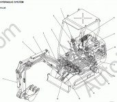 Komatsu Hydraulic Excavator PC12R-8, PC15R-8 Service manual for Komatsu Excavator PC12R-8, PC15R-8, maintenance, specification