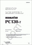 Komatsu Hydraulic Excavator PC130-7 Service manual for excavator Komatsu PC130-7