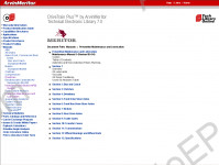 Meritor Technical Electronic service manual, maintenance, electrical wiring diagram for Arvin Meritor axles, abs, brakes, clutches, compressors, trailer products