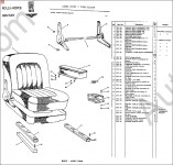 Rolls-Royce, Bentley 1965-1986 Spare parts catalog, parts manual for Rolls-Royce, Bentley  presented spare parts for models 1965-1986 years