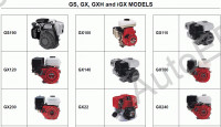 Honda Engines repair manul, service manual, maintenance, specifications
