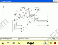 ItalJet scooters parts catalogue