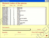 ItalJet scooters parts catalogue
