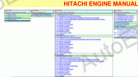 Hitachi Engine Manual repair manual for S16R-Y1TAA-1, S12A2-Y1TAA1, S6R-Y1TAA1, S6R-Y2TAA2 (EX3600-5, EX1900-5, EX1200-5, EX1200-5C)