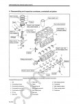 MITSUBISHI D04FD-TAA Diesel Engine Service manual, maintenance and adjustment procedures, reassembly Mitsubishi D04FD-TAA Diesel Engine