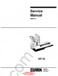 Clark Forklift Trucks Service Manuals 2017 service manual, maintenance, wiring diagram, hydraulic diagram Clark Forklift truck