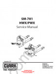 Clark Forklift Trucks Service Manuals 2017 service manual, maintenance, wiring diagram, hydraulic diagram Clark Forklift truck