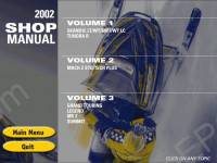 Bombardier Ski Doo 2002 spare parts catalog BRP Ski Doo, repair manual, maintenance, wiring diagrams, specifications