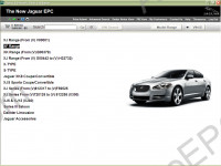 Jaguar EPC 3.0 2018 spare parts and accessories catalog Jaguar, presented all models Jaguar cars