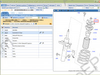 Ford Ecat 5.2010 spare parts catalog Ford, presented spare parts and accessories for all models cars & trucks Ford, flat rates Ford