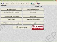Toyota Industrial Equipment v1.61 2010 Toyota Industrial Equipment v1.61 spare parts catalog, parts book, parts manual for toyota forklift trucks engine, electric, lift trucks