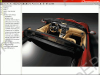 Ferrari Superamerica The description of technology of repair and service information, spare parts catalog.