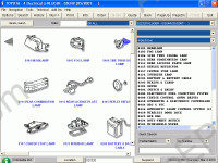 Toyota Pathfinder Australia Partfinder, spare parts catalog Toyota, all models australian market