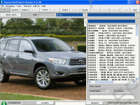 Toyota Pathfinder Australia Partfinder, spare parts catalog Toyota, all models australian market