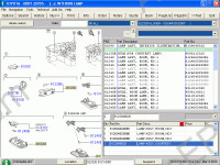 Toyota Pathfinder Australia Partfinder, spare parts catalog Toyota, all models australian market