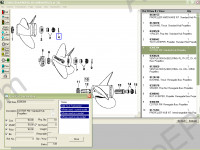 Johnson / Evinrude PartSmart spare parts catalog, presented spare parts for all models Evinrude and Johnson outboard