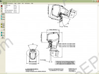 Johnson / Evinrude PartSmart spare parts catalog, presented spare parts for all models Evinrude and Johnson outboard