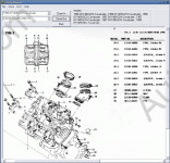 Suzuki Motorcycles 1968-2001 spare parts catalog, parts manual for Suzuki motorcycles 1968-2001