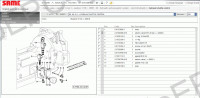 Same SDF e-Parts spare parts catalog, workshop service manual, wiring diagram, maintenance agriculture equipment Same