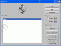 Ferrari F430 2004 -> spare parts catalog Ferrari F430, workshop service manual, maintenance, wiring diagram