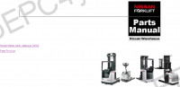 Atlet AB, Nissan Forklift spare parts catalog Nissan warehouse equipment, parts manual for Nissan Atlet Low Lifters, Nissan Atlet Stackers, Atlet Reach Trucks, Telereach Trucks, Low Level Order Pickers, High Level Order Pickers
