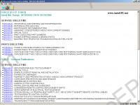 Mercury Midas 2010 spare parts catalog Mercury, parts book, parts manual, service bulletins for outboard marine engine, boats Mercury