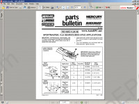 Mercury Midas 2010 spare parts catalog Mercury, parts book, parts manual, service bulletins for outboard marine engine, boats Mercury