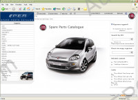 Fiat dealer spare parts catalogue