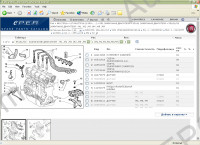 Fiat dealer spare parts catalogue
