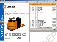 STILL STEDS 8.10 spare parts catalog Still froklift truck, service manual, repair manual, maintenance, specifications, presented electric forklift trucks, diesel and lp gas trucks, warehouse handling equipment, platform trucks and tractors Still