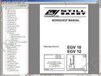 STILL STEDS 8.10 spare parts catalog Still froklift truck, service manual, repair manual, maintenance, specifications, presented electric forklift trucks, diesel and lp gas trucks, warehouse handling equipment, platform trucks and tractors Still