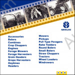 New Holland Historical electronic spare parts identification catalog.