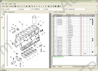 Landini Galileo 6.1 spare parts catalog, presented spare parts for agriculture equipment Landini.