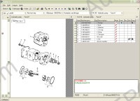 Landini Galileo 6.1 spare parts catalog, presented spare parts for agriculture equipment Landini.