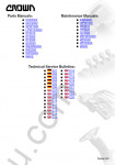 Crown Forklift Parts and Maintenance Manuals spare parts catalog for Crown forklifts, Technical Service Bulletins, Maintenance Manuals
