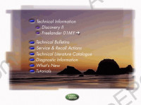 Range Rover, Discovery I/II, Defender, Freelander 1997-2001 workshop service manual, wiring diagram, body repair manual