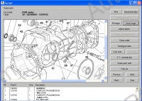 Ferrari 430 Spider spare parts catalogue.