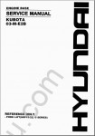 Hyundai Construction Engine Repair Manuals service manuals, repair manuals, specifications for Engines ISUZU, KUBOTA, HYUNDAI, MITSUBISHI, GM, CUMMINS ENGINE which installed on Hyundai Crawler Excavators, Hyundai Wheel Loaders, Hyundai Forklift Trucks, Hyundai Skid Steer Loaders and other Hyundai Construction Equipment