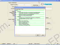 Mazda Asia 2010 LHD Mazda spare parts catalog, presented spare parts for cars Mazda General (Asia) Market LHD models