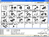 Mazda Japan 2009 EPC 2, spare parts catalog for all models Mazda, japanese market, RHD models