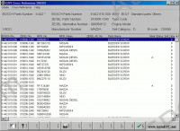 Bosch Zexel (Zd + Zx + Zw) 2009 spare parts catalog Zexel, cross-reference for all production Bosch Zexel. ZD spare parts catalogue, ZX - cross-reference, ZW - calibration data